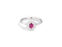 Ringe Recarlo Dame Camelia in Gold Rubino 0.37 Ct R77CC001/RB-14 - R77CC001/RB-14